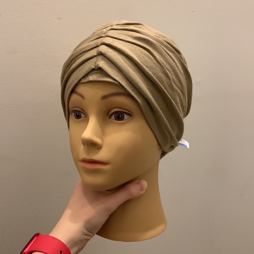 Tan / Dark Beige Turban / Hijab Undercap